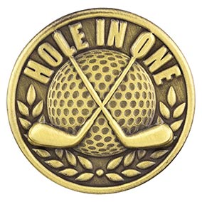Superstar Hole In One Medal Centre 45mm