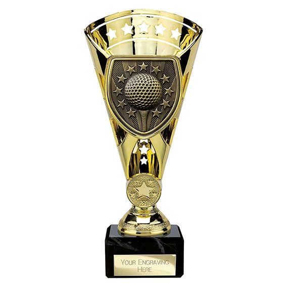 Gold & Silver Cobra Star Golf Winner Cup 210mm