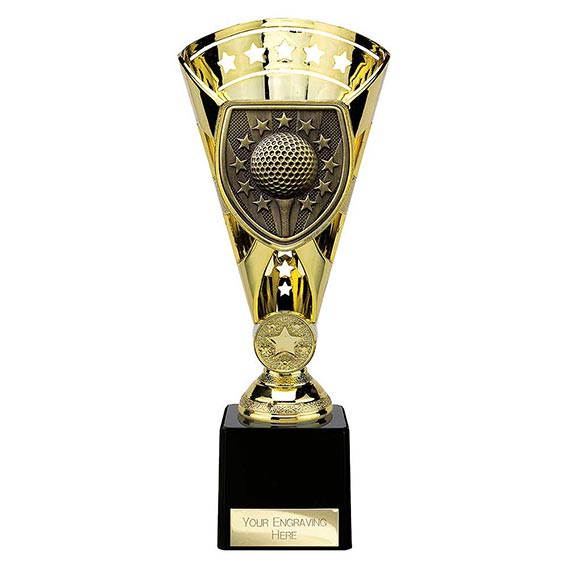 Gold & Silver Cobra Star Golf Winner Cup 230mm