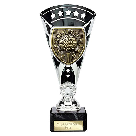Black & Silver Cobra Star Nearest the Pin Cup 210mm