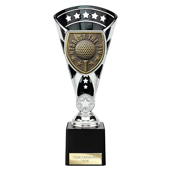 Black & Silver Cobra Star Nearest the Pin Cup 230mm