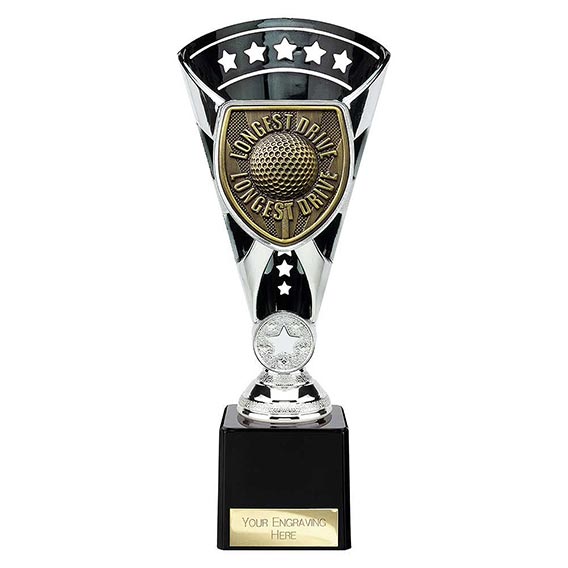 Black & Silver Cobra Star Longest Drive Cup 230mm