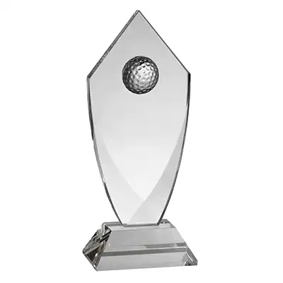 22cm Angular Crystal Award