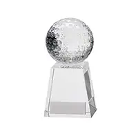 Voyager Crystal Golf Award 125mm