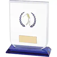 Gladiator Glass Male Golfer Award 120mm