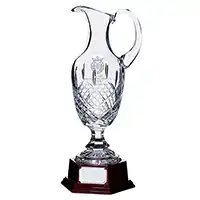 Crystal Golf Trophies