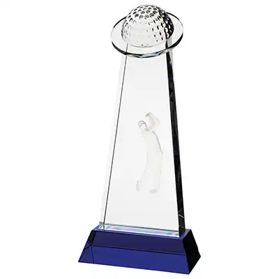 Stellar Crystal Golf Award 23cm *