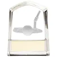 Kingdom Glass Golf Putter Award 11cm