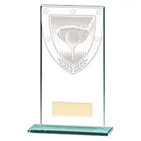 Millenium Glass Golf Club Award 160mm