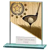 Mustang Glass Golf Club Award 110mm