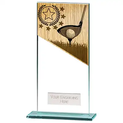 Mustang Glass Golf Club Award 180mm
