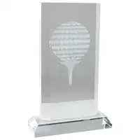 Motivation Crystal Golf Ball Award 165mm