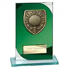 Seismic Cobra Green Glass Nearest the Pin Award 150mm