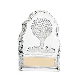 Challenger Glass Golf Ball Award 110mm