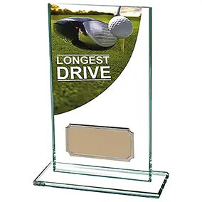 Colour Curve Glass Longest Drive Award 140mm *