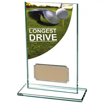 Colour Curve Glass Longest Drive Award 140mm *