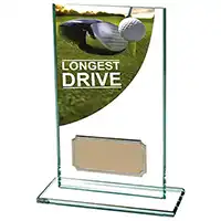 Colour Curve Glass Longest Drive Award 140mm *