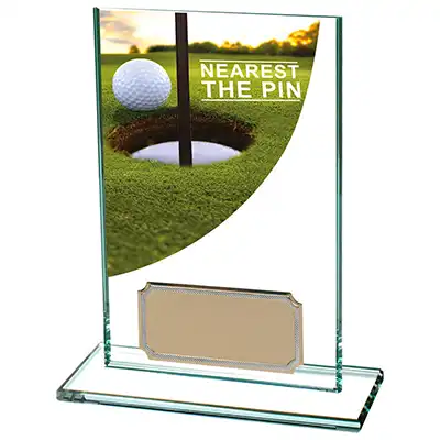 Colour Curve Glass Nearest the Pin Award 125mm *