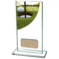 Colour Curve Glass Nearest the Pin Award 160mm *