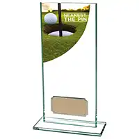 Colour Curve Glass Nearest the Pin Award 180mm *