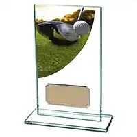Colour Curve Glass Golf Driver Award 140mm