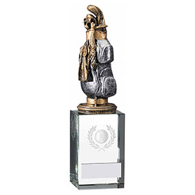Golf Bag Trophy 200mm