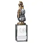 Golf Bag Trophy 200mm