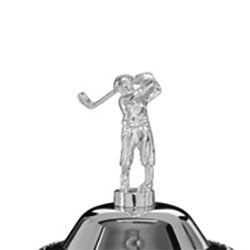 Silver Figure for Golf Cup 12in