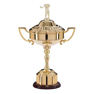 Gold Golf Cup 12in