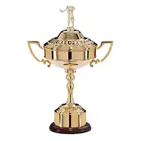 Gold Golf Cup 12in
