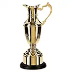 Gold Nickel Plated Claret Jug 36cm