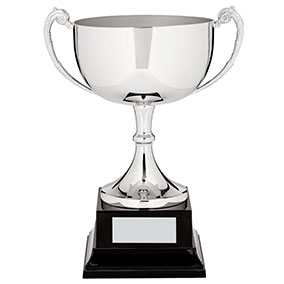 Classic Scroll Wide Nickel Cup 28cm
