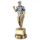 Silver Gold Male Great Shot 8in