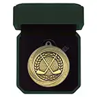 Superstar Golf Winner Gold Medal 60mm Cased