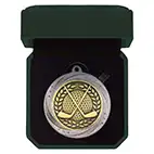Superstar Golf Winner Silver Medal 60mm