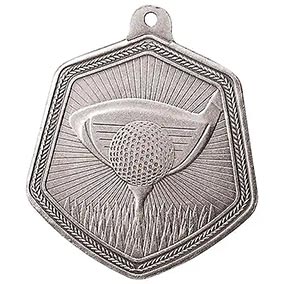 Falcon Golf Medal Silver 65mm