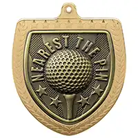 Cobra Shield Nearest the Pin Medal Gold 75mm