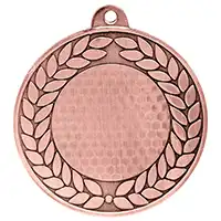 Aviator Golf Medal Bronze 50mm