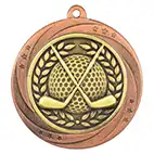 Supoerstar Golf Winner Bronze Medal 60mm