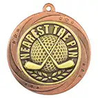 Supoerstar Golf NTP Bronze Medal 60mm