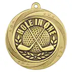 Supoerstar Golf Hole in One Gold Medal 60mm