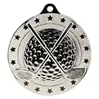 Cascade Golf Medal Silver 50mm