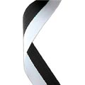 Black & White Medal Ribbon 54p