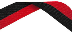 Black & Red Medal Ribbon 56p