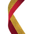 Red & Gold Medal Ribbon 54p