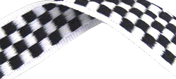 Chequered Flag Medal Ribbon 54p