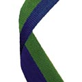 Blue & Green Medal Ribbon 54p