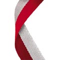 Red & Grey Medal Ribbon 54p