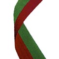 Red & Green Medal Ribbon 54p