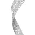 Silver Glitter Medal Ribbon 69p